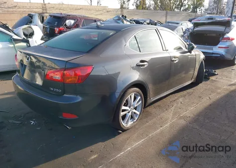 2007 Lexus Is 250 from USA, damaged, VIN JTHBK262775044337